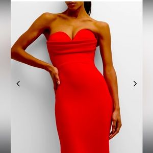 Alex Perry Red Dress Darcy Size 2 US / 6 AU
